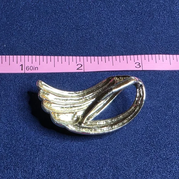 Scarf Slider Gold Tone 663 - Picture 3 of 3